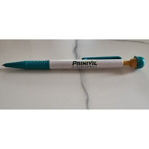 Pharmaceutical Pen Prinivil Lisinopril Drug Rep Promo Advertising Collectible